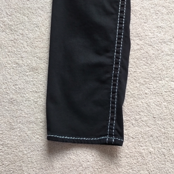 EUC Vigoss Black Chelsea Skinny Jean Sz 15/16, 31" Long - Picture 5 of 11